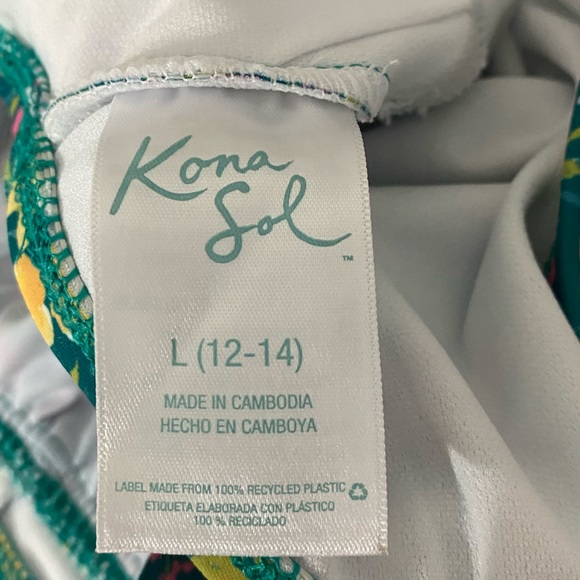 Ruffle Shoulder Ruched Full Coverage Swimsuit - Picture 14 of 15